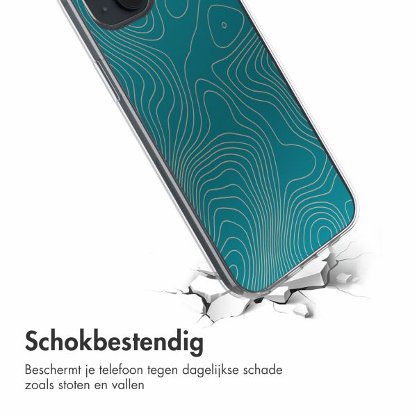 imoshion Design hoesje Apple iPhone 14 - Topo Turquoise