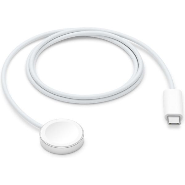 Apple USB-C Power Adapter 20W + Magnetische Snellader-naar-USB-C-kabel voor Apple Watch - 1 meter - Wit
