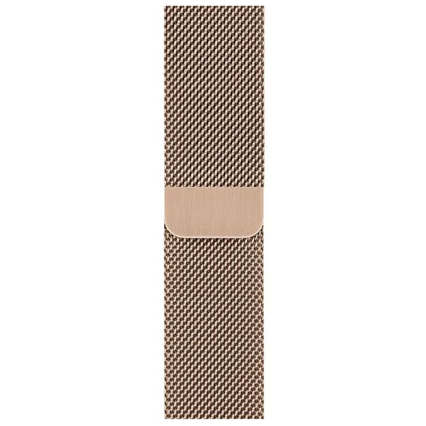 Apple Milanese Loop Band Apple Watch Series 1 t/m 11 / SE / Ultra (44/45/46/49 mm) - Goud