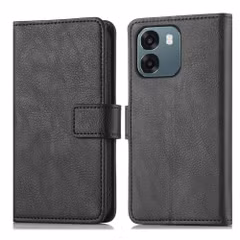 imoshion Luxe Bookcase Oppo A6 (5G) - Zwart