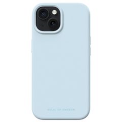 iDeal of Sweden Silicone Case met MagSafe Apple iPhone 17e / 16e / 15 / 14 / 13 - Light Blue