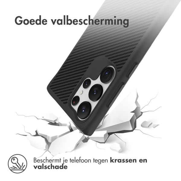 imoshion Rugged Hybrid Case Samsung Galaxy S23 Ultra - Zwart