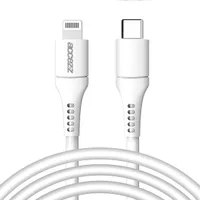 Accezz Lightning naar USB-C kabel - MFi certificering - 2 meter - Wit