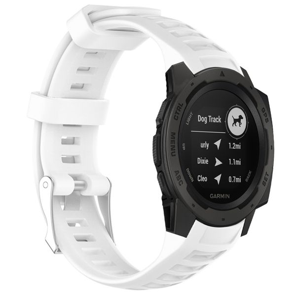 imoshion Siliconen bandje Garmin Instinct - Wit