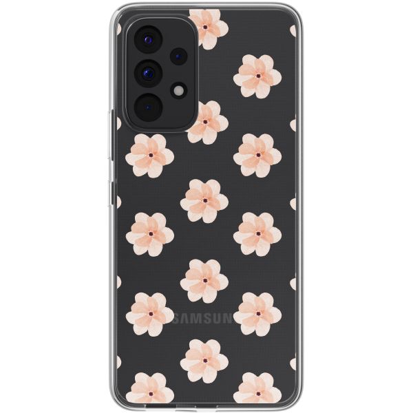 imoshion Design hoesje Samsung Galaxy A53 - Floral Peach