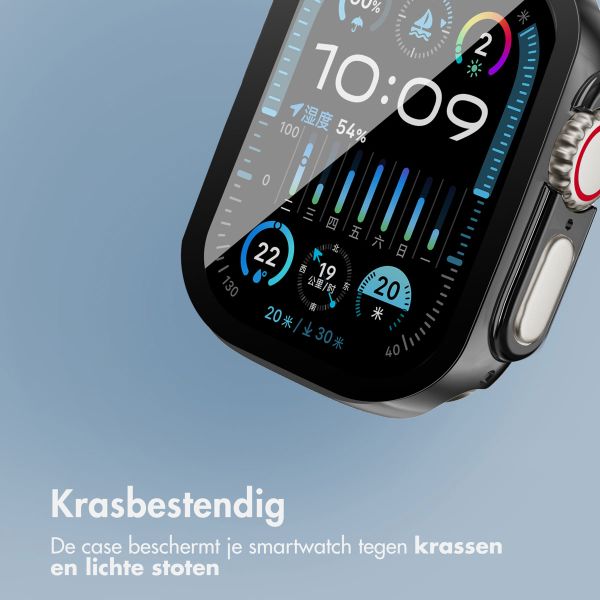 imoshion Full Cover Hardcase Apple Watch Ultra / Ultra 2 / Ultra 3 - 49 mm - Zwart