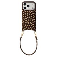 Selencia Nova Real Leather Back Cover with Card Holder Apple iPhone 17 Pro Max - Fawn Chic