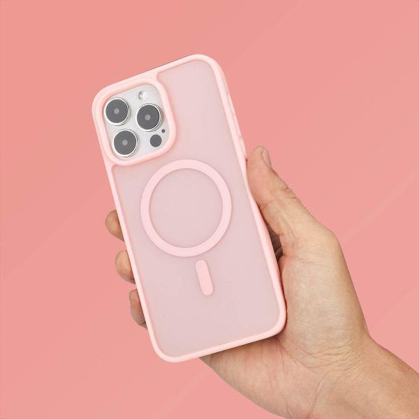 imoshion Colour Guard Back Cover with MagSafe Apple iPhone 14 Pro Max - Light Pink