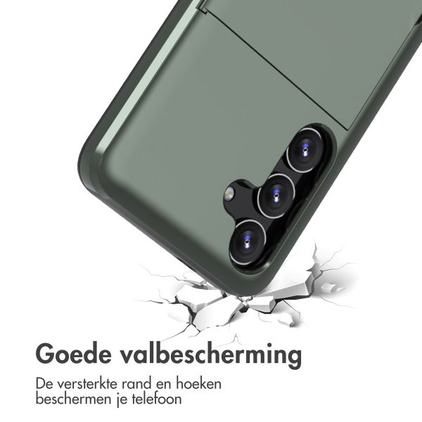 imoshion Backcover met pasjeshouder Samsung Galaxy S24 - Donkergroen