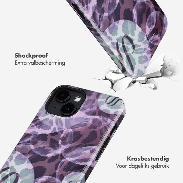 Selencia Vivid Backcover met MagSafe Apple iPhone 14 - Leo Bubble Green