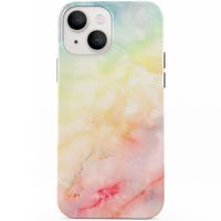 Burga Tough Backcover iPhone 14 - New Flame Rainbow