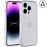 Accezz 100% Recycled Clear Backcover iPhone 14 Pro - Transparant