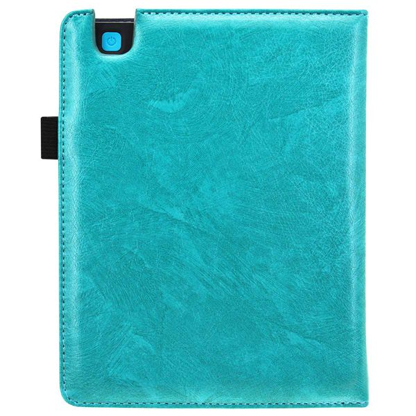 imoshion Luxe Effen Bookcase Kobo Aura H2O Edition 2 - Turquoise