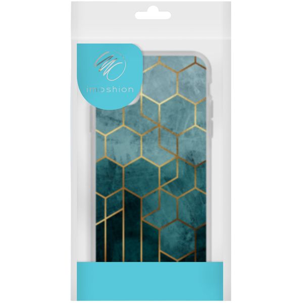 imoshion Design hoesje Samsung Galaxy A22 (5G) - Patroon - Groen