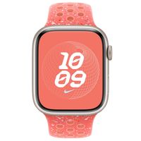 Apple Nike Sport Band Apple Watch Series 1 t/m 11 / SE / Ultra (44/45/46/49 mm) - Maat S/M - Magic Ember