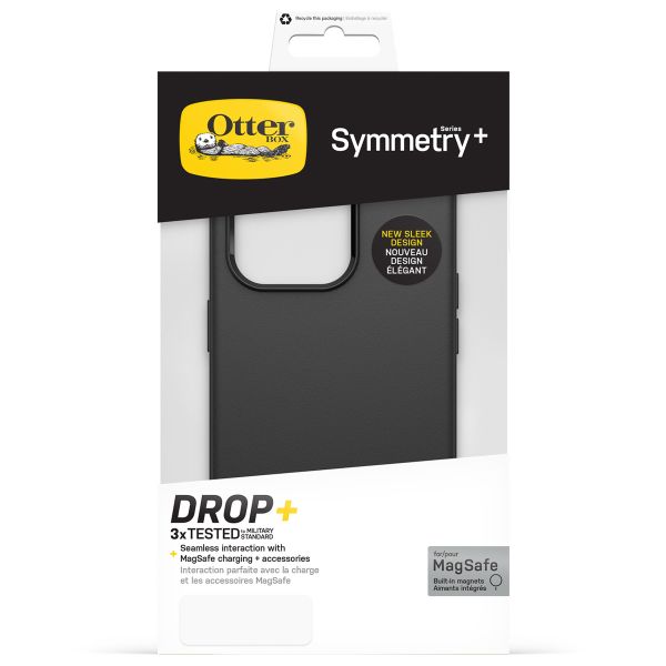 OtterBox Symmetry Backcover MagSafe iPhone 14 Pro - Zwart