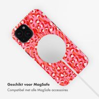 Selencia Vivid Tough Backcover met MagSafe iPhone 15 - Wild Spots Lipstick