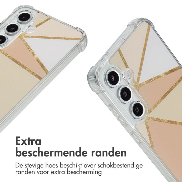 imoshion Design hoesje met koord Samsung Galaxy S24 FE - Beige Graphic