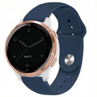 imoshion Siliconen Sport bandje  - Universeel 18 mm aansluiting - Donkerblauw