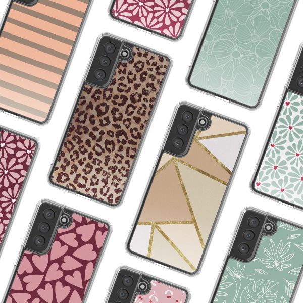 imoshion Design hoesje Samsung Galaxy S21 FE - Leopard Mood
