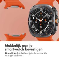 imoshion Ocean Siliconenband Samsung Galaxy Watch Ultra (2024/2025) - Oranje