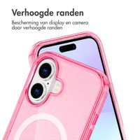 imoshion Sparkle Backcover met MagSafe Apple iPhone 17 - Roze