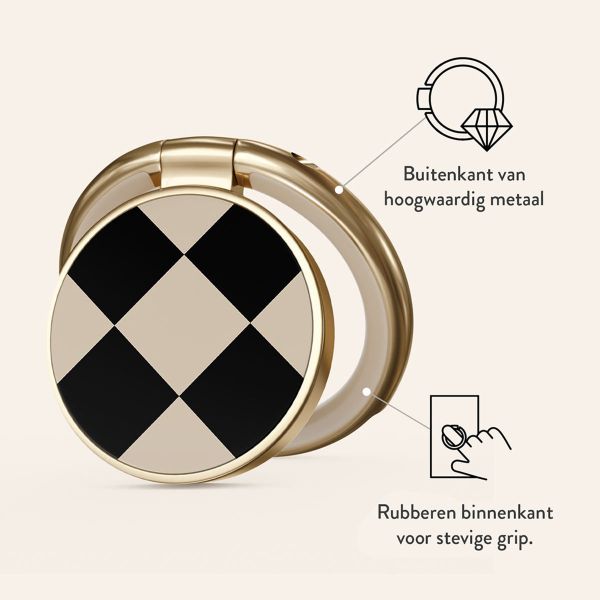 Burga Ringholder Gold - Telefoonring - Proper Uniform