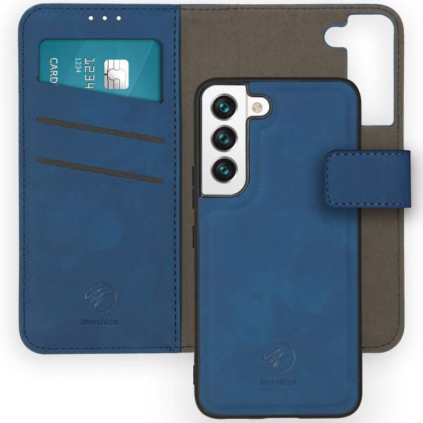 imoshion Uitneembare 2-in-1 Luxe Bookcase Samsung Galaxy S22 - Donkerblauw