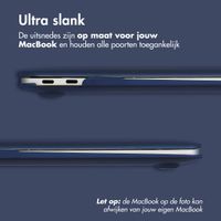 imoshion Laptop Cover Apple MacBook Pro 13 inch (2020 / 2022) - A2289 / A2251 / A2338 - Donkerblauw