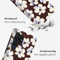 Selencia Vivid Backcover Samsung Galaxy S25 Ultra - Choco Flower Pop