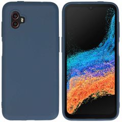 imoshion Color Backcover Samsung Galaxy Xcover 6 Pro - Donkerblauw