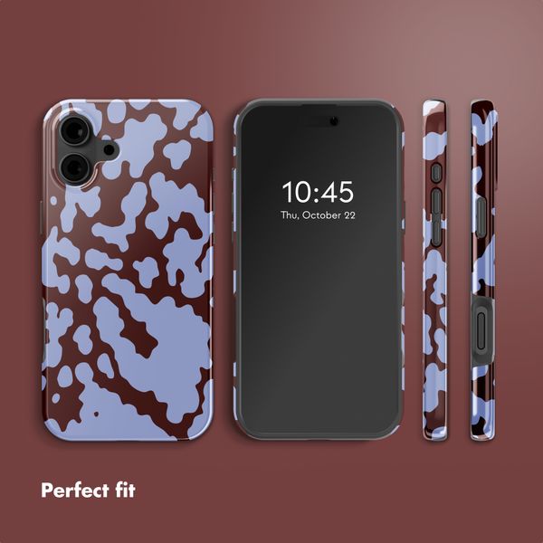 Selencia Vivid Back Cover with MagSafe Apple iPhone 16 - Moo'd Lavender Glow