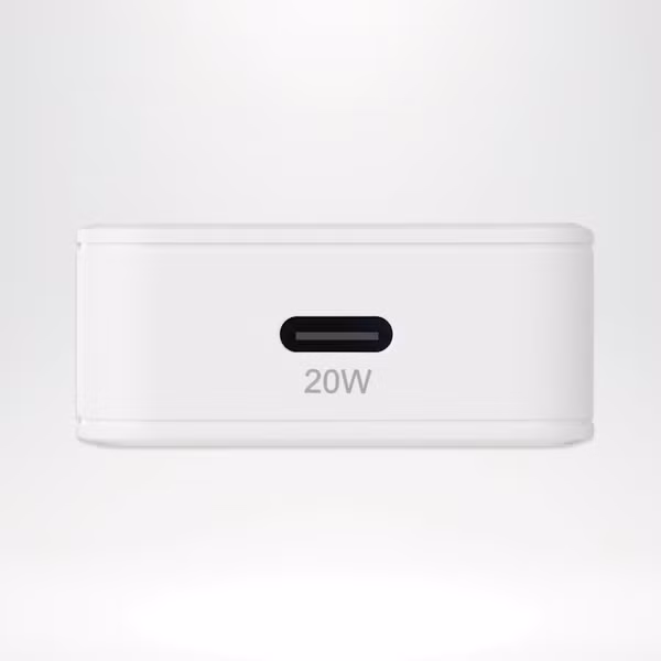 Accezz Ultra Slim GaN Oplader - USB-C - 20W - Wit