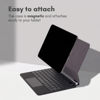 Accezz Magnetic Bluetooth Keyboard Apple iPad Pro 11 (2025) M5 / (2024) M4 - QWERTY / NL - Black