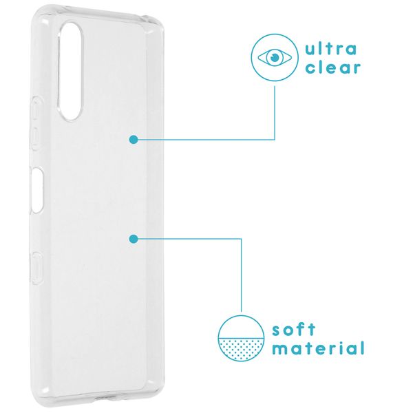 imoshion Softcase Backcover Sony Xperia 10 III - Transparant