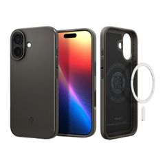 Spigen Thin Fit Backcover MagSafe Apple iPhone 17 - Gunmetal