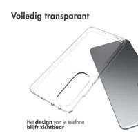 Accezz Clear Backcover OnePlus Nord CE 4 - Transparant