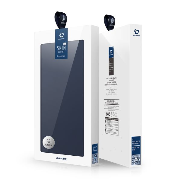 Dux Ducis Slim Softcase Bookcase Samsung Galaxy A26 - Donkerblauw