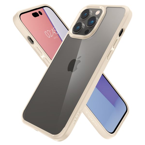 Spigen Ultra Hybrid Backcover iPhone 14 Pro Max - Beige