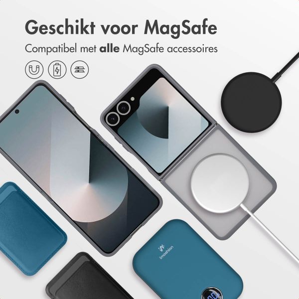 imoshion Color Guard Backcover met MagSafe Samsung Galaxy Z Flip 7 - Grijs