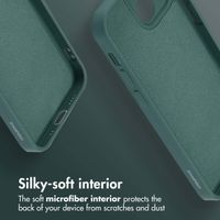 imoshion Colour Back Cover with MagSafe Apple iPhone 13 Mini - Dark Green