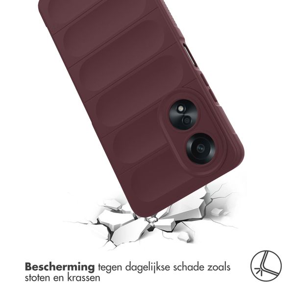imoshion EasyGrip Backcover Oppo A58 - Aubergine