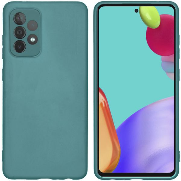 imoshion Color Backcover Samsung Galaxy A52(s) (5G/4G) - Donkergroen