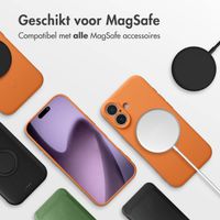 imoshion Color Backcover met MagSafe Apple iPhone 17 - Neon Orange