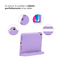 imoshion Kidsproof Backcover met handvat Apple iPad 11 (2025) 11 inch A16 / iPad 10 (2022) 10.9 inch - Lila