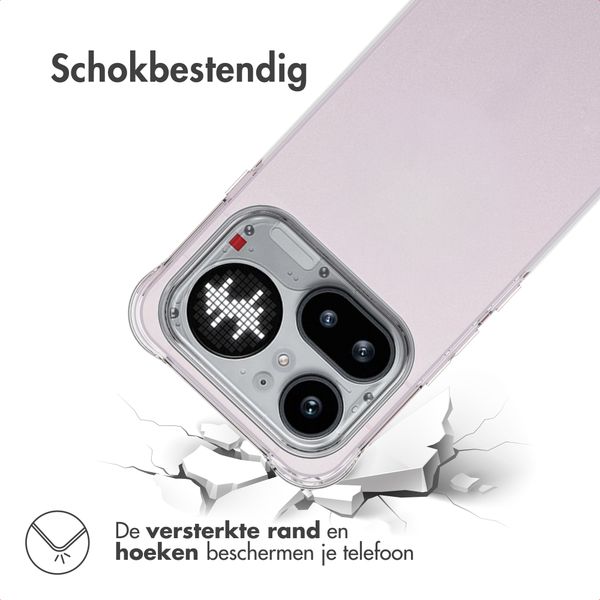imoshion Shockproof Case Nothing Phone (4a) Pro - Transparant