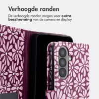 imoshion Design Bookcase Samsung Galaxy A57 (5G) - Bloom Love Blush