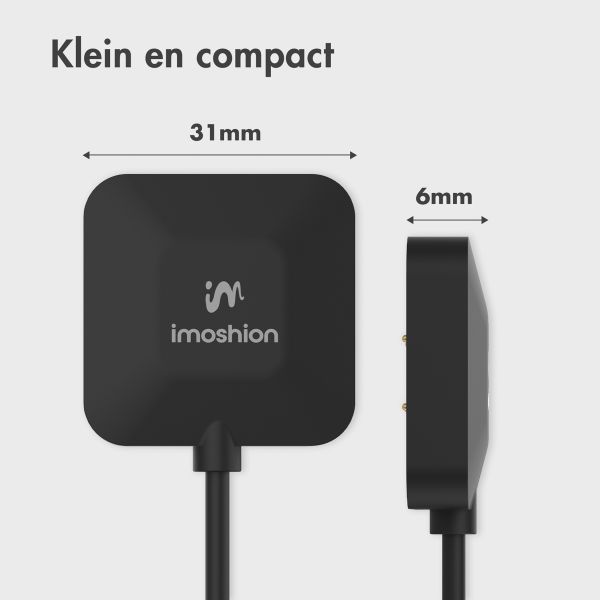 imoshion USB-A oplaadkabel Fitbit Versa 4 / Versa 3 / Sense 2 / Sense - 0,5 meter