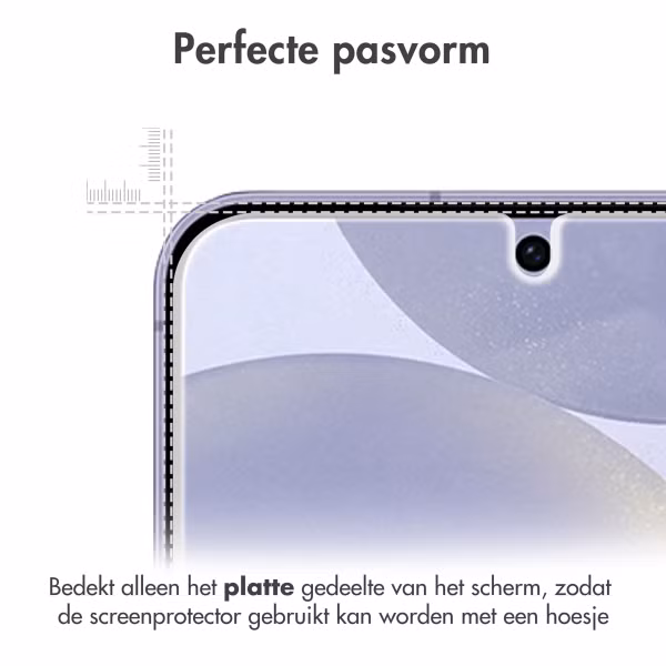 imoshion Screenprotector Folie 3 pack Samsung Galaxy S24 Plus / S25 Plus