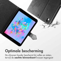 imoshion Mandala Bookcase Apple iPad 9 (2021) 10.2 inch / iPad 8 (2020) 10.2 inch / iPad 7 (2019) 10.2 inch - Zwart